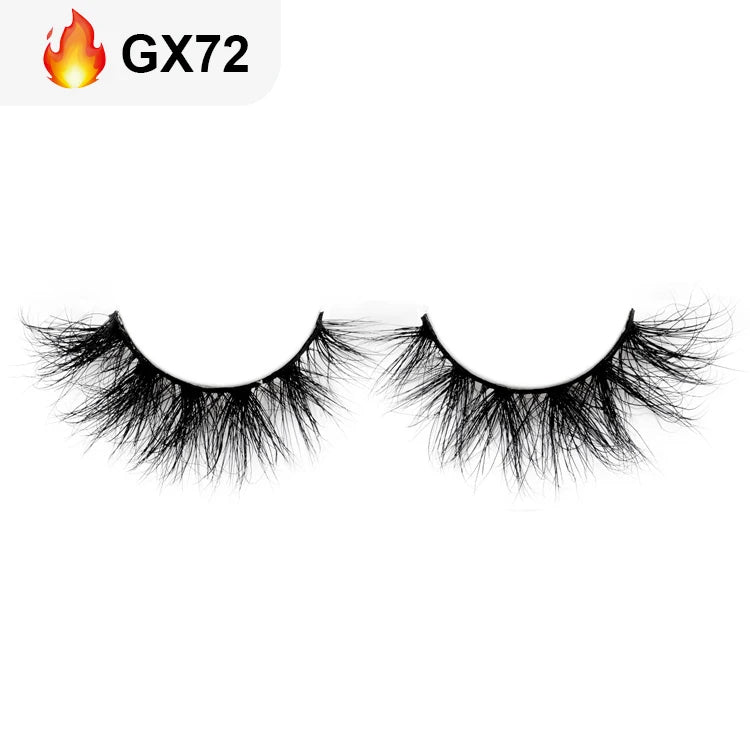 For Maynice High Quality 3D Mink Eyelashes 25mm Custom Packaging Box with Private Label Made from Quality Fur Material-24