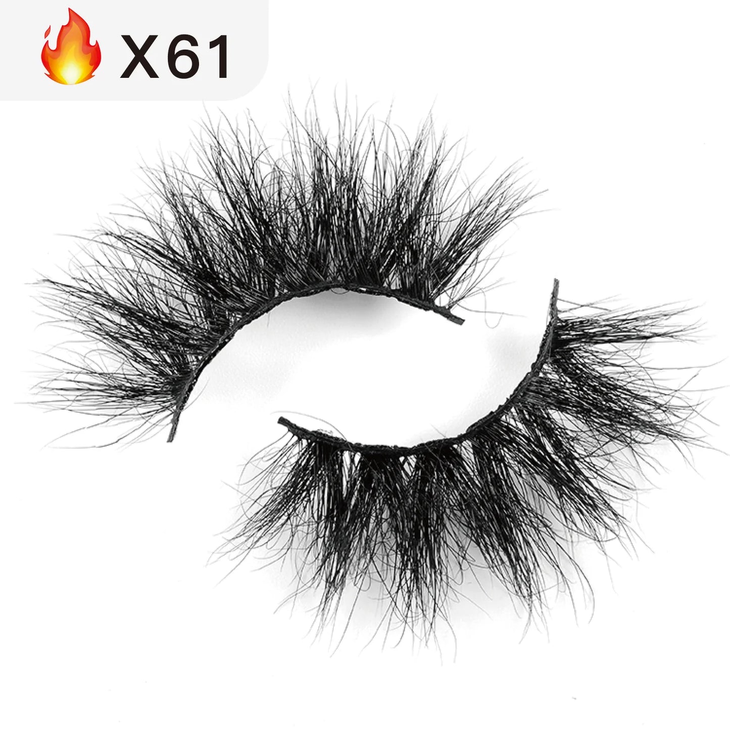 For Maynice High Quality 3D Mink Eyelashes 25mm Custom Packaging Box with Private Label Made from Quality Fur Material-17