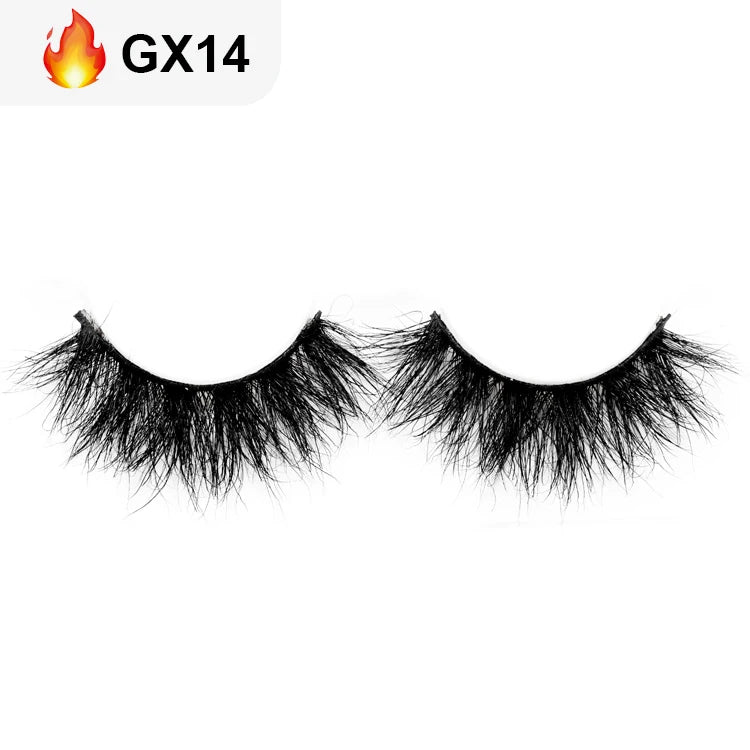 For Maynice High Quality 3D Mink Eyelashes 25mm Custom Packaging Box with Private Label Made from Quality Fur Material-19