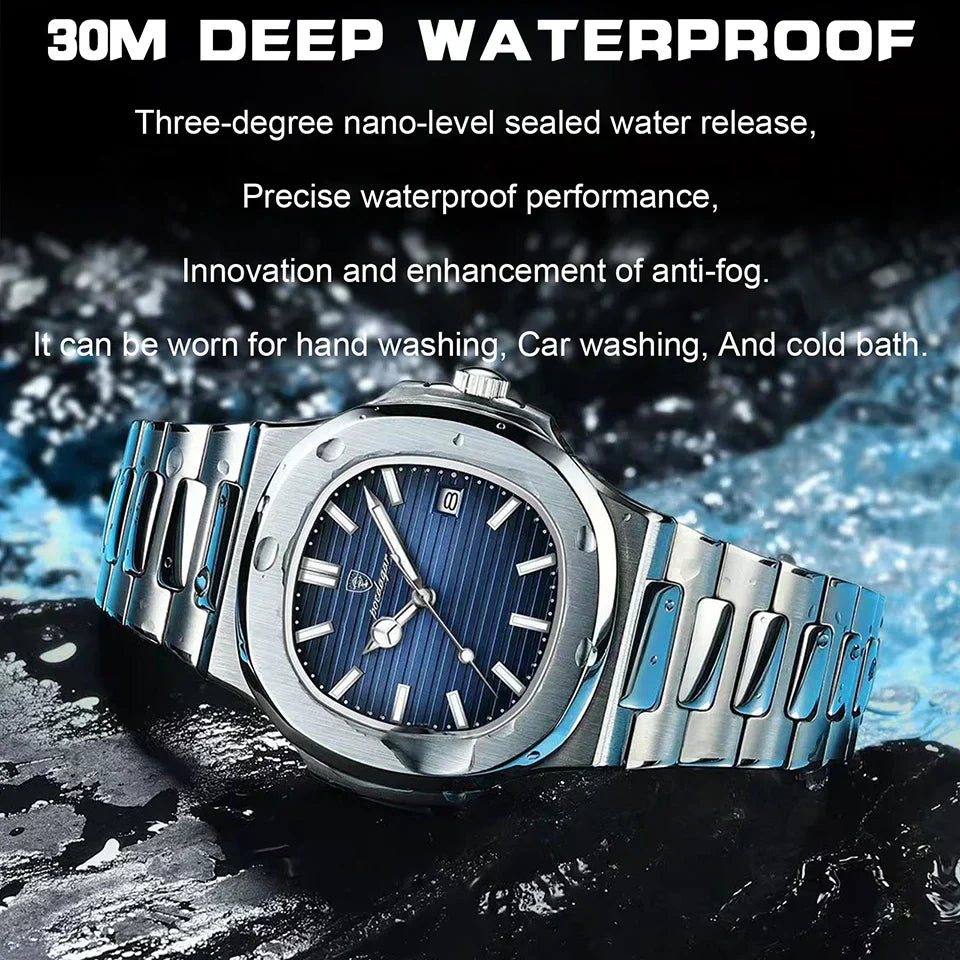 Luxury Watch Business Waterproof Male-4