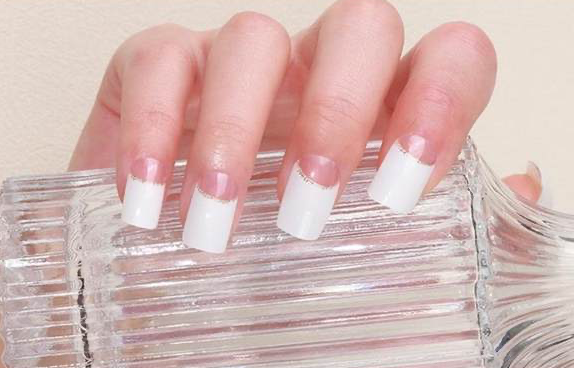 French Nails Gel Nails-0