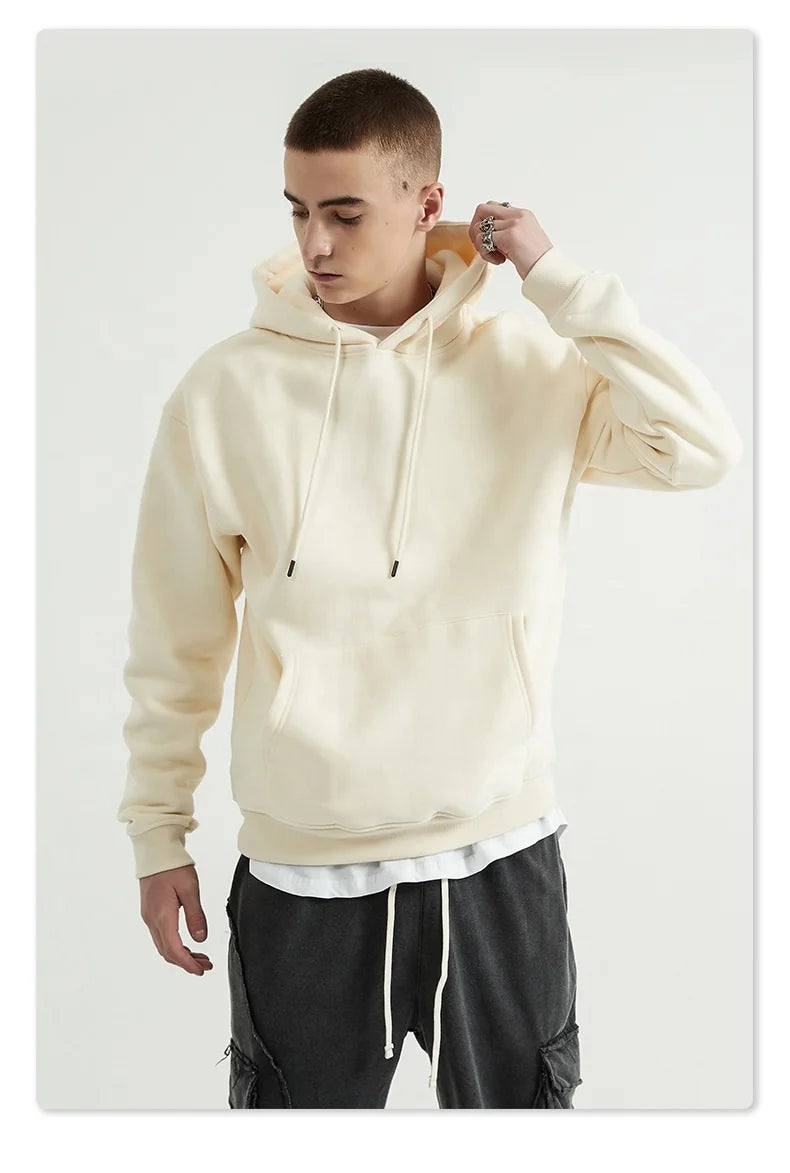 Custom logo Design Your logo Cotton Polyester Sports Blank Hoodies With No Labels-2