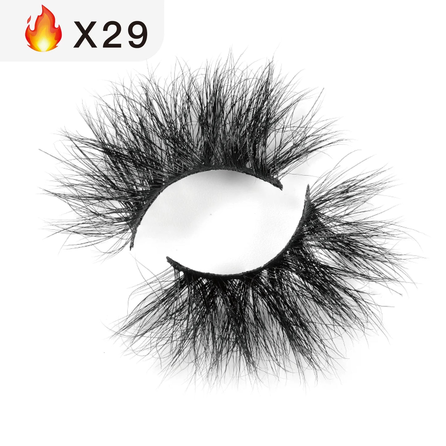For Maynice High Quality 3D Mink Eyelashes 25mm Custom Packaging Box with Private Label Made from Quality Fur Material-15