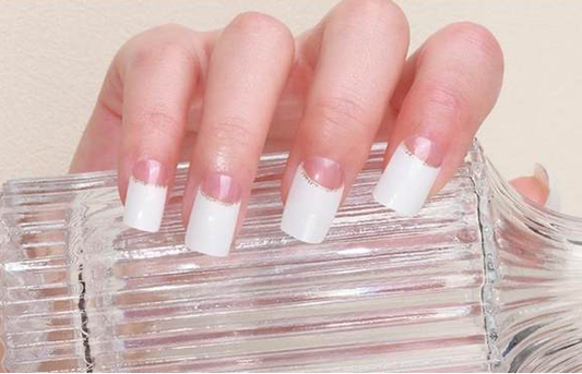 French Nails Gel Nails-0